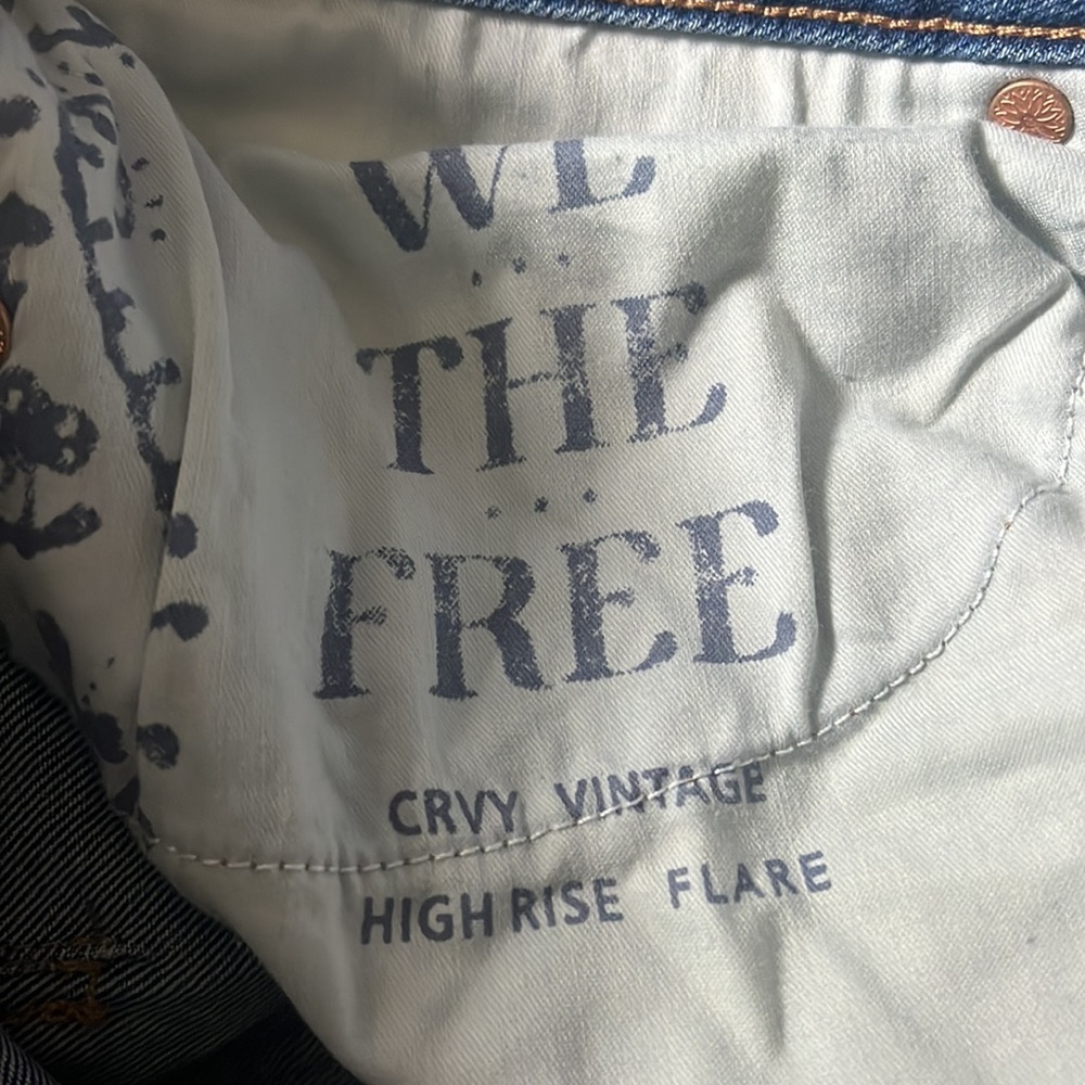Free People We The Free curvy flare jeans - Picture 13 of 13